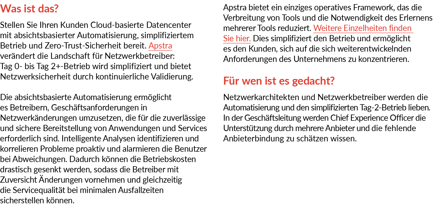 Was ist das? Stellen Sie Ihren Kunden Cloud basierte Datencenter mit absichtsbasierter Automatisierung, simplifiziert...