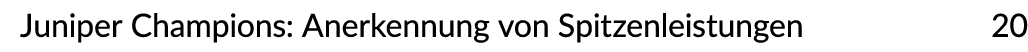 Juniper Champions: Anerkennung von Spitzenleistungen 20