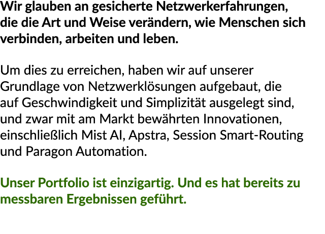 Wir glauben an gesicherte Netzwerkerfahrungen, die die Art und Weise ver ndern, wie Menschen sich verbinden, arbeiten...