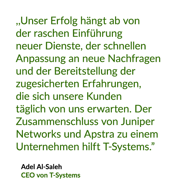 ,,Unser Erfolg h ngt ab von der raschen Einf hrung neuer Dienste, der schnellen Anpassung an neue Nachfragen und der ...