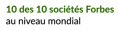 10 des 10 soci t s Forbes au niveau mondial
