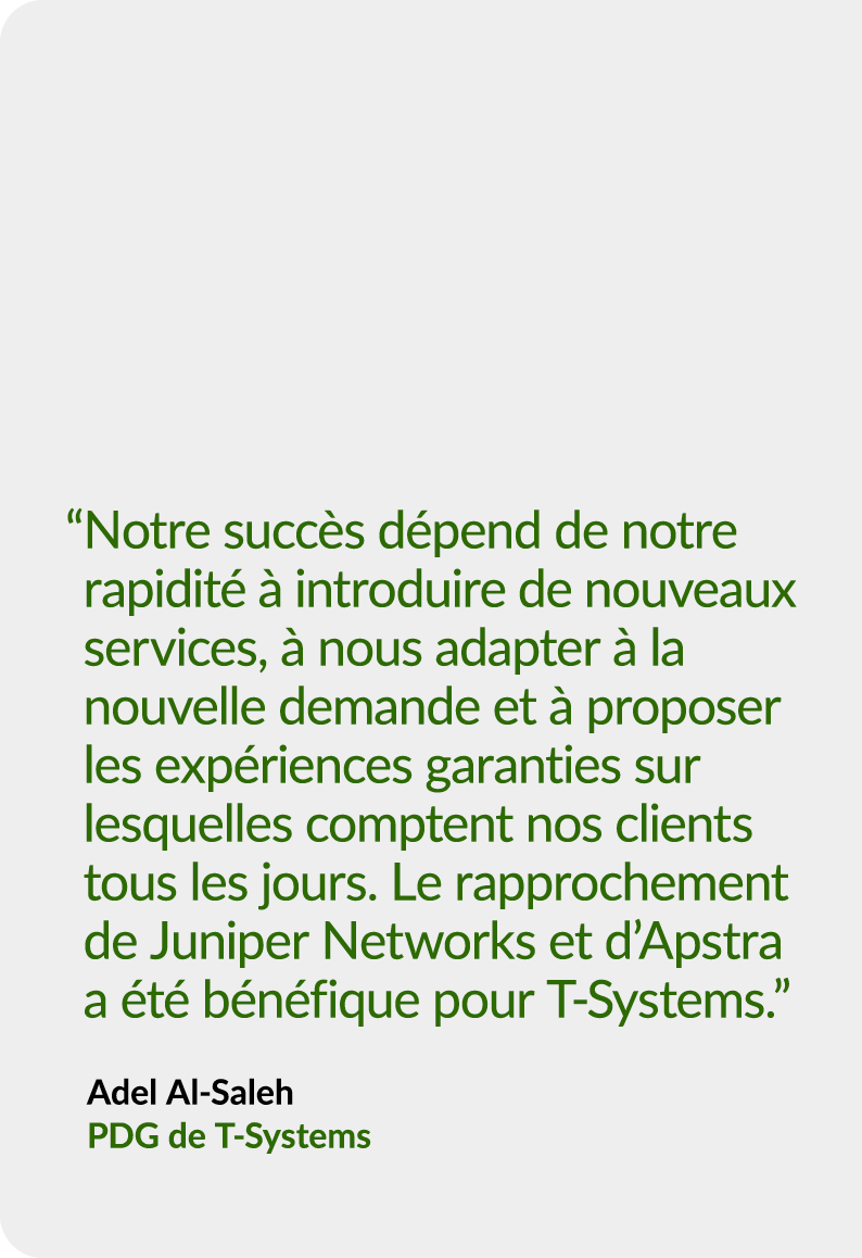 “ Notre succ s d pend de notre rapidit   introduire de nouveaux services,   nous adapter   la nouvelle demande et   ...