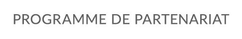 PROGRAMME DE PARTENARIAT