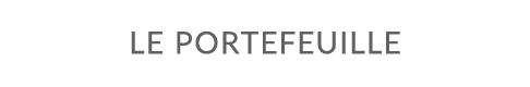 LE PORTEFEUILLE