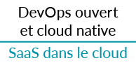 DevOps ouvert et cloud native SaaS dans le cloud