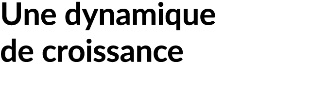 Une dynamique de croissance