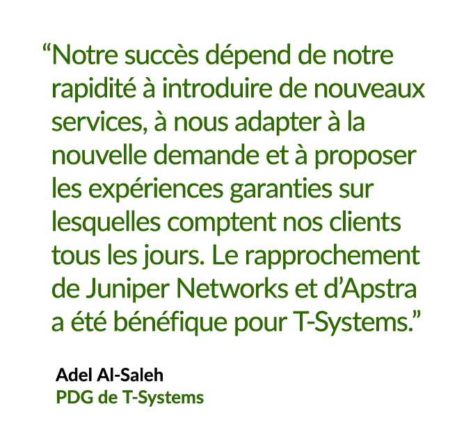 “ Notre succ s d pend de notre rapidit   introduire de nouveaux services,   nous adapter   la nouvelle demande et   ...