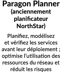 Paragon Planner (anciennement planificateur NorthStar) Planifiez, mod lisez et v rifiez les services avant leur d plo...