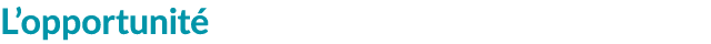 L’opportunit 