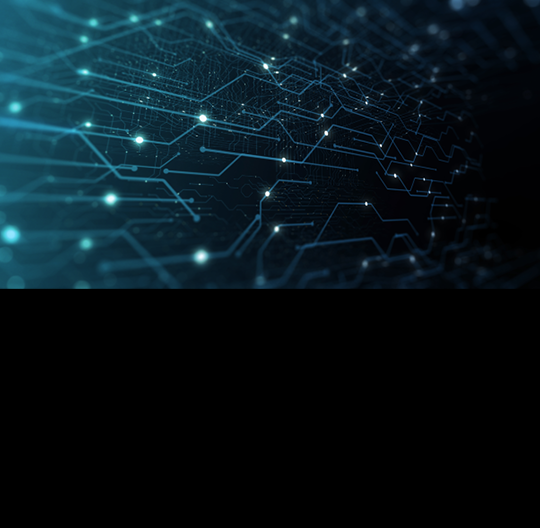 3D Futuristic abstract background. Motion graphic for abstract data center, server, internet, speed. Futuristic HUD tunnel. Display screens for tech titles and background, news headline. 3D render