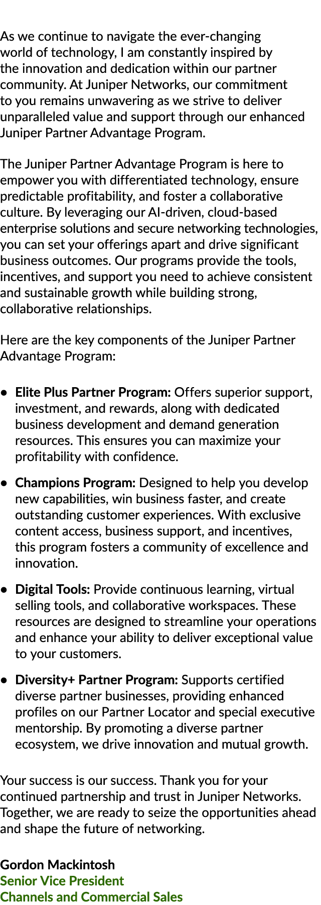 As we continue to navigate the ever changing world of technology, I am constantly inspired by the innovation and dedi...