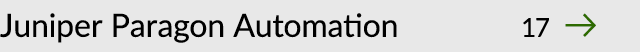 Juniper Paragon Automation 17 ￼