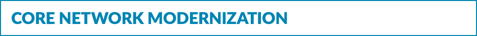 Core network modernization