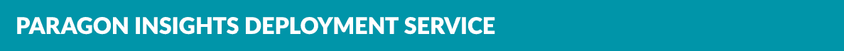 Paragon Insights Deployment ServicE