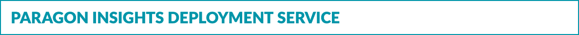 Paragon Insights Deployment ServicE