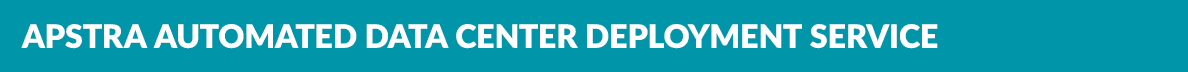 Apstra Automated Data Center Deployment Service