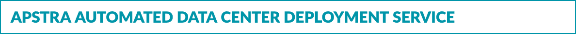 Apstra Automated Data Center Deployment Service