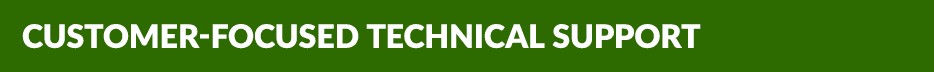 Customer Focused Technical Support