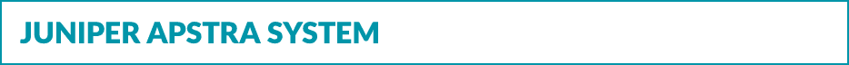 Juniper Apstra System