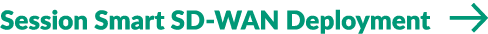 Session Smart SD WAN Deployment ￼