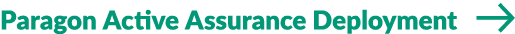 Paragon Active Assurance Deployment ￼