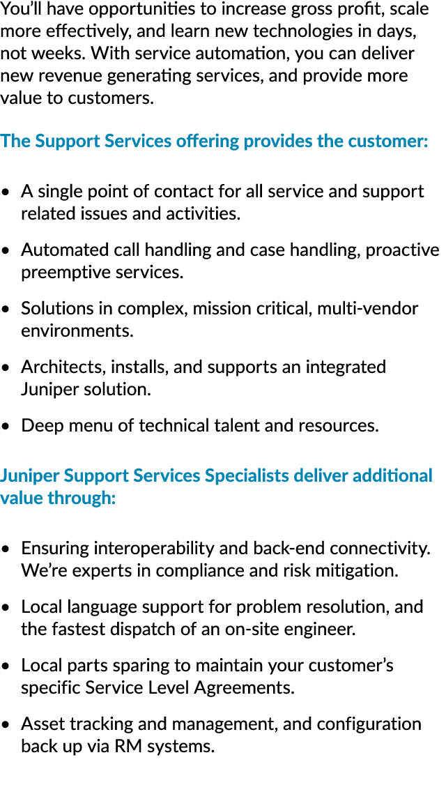 You’ll have opportunities to increase gross profit, scale more effectively, and learn new technologies in days, not w...