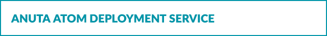 Anuta ATOM Deployment Service
