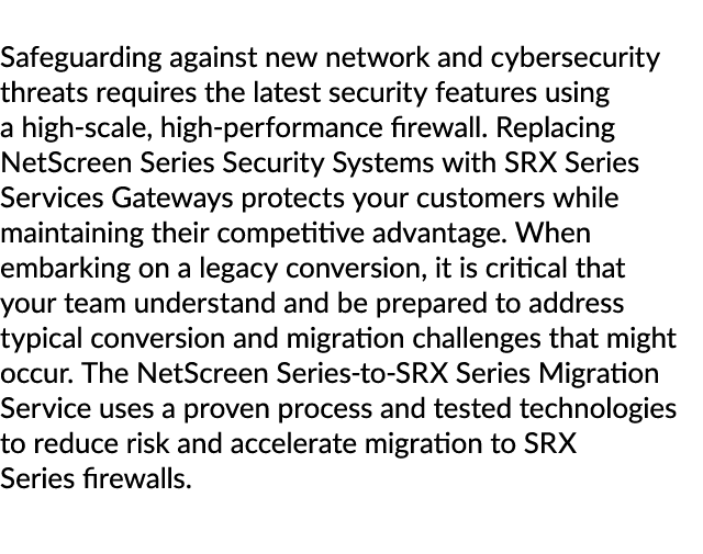 Safeguarding against new network and cybersecurity threats requires the latest security features using a high scale, ...