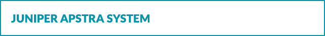 Juniper Apstra System
