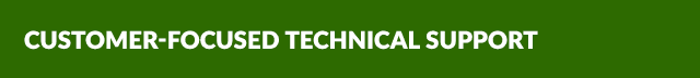 Customer Focused Technical Support
