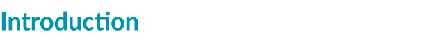 Introduction
